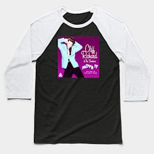 Cliff Richard and The Shadows The Best Of Cliff Richard And The Shadows Album Cover Baseball T-Shirt